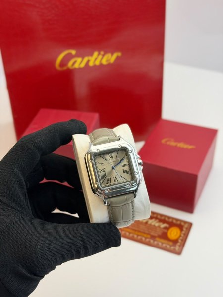 ساعة Cartier كوالتي كوبي ون شامل العلبة وكيس وكرت ⌚️
